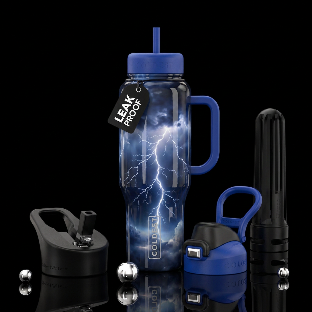 Flash tunder water bottle design