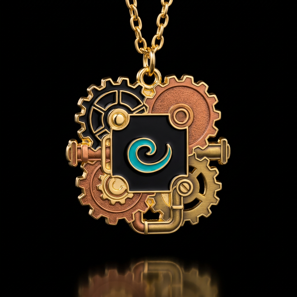 Steam Punk Style water bottle design