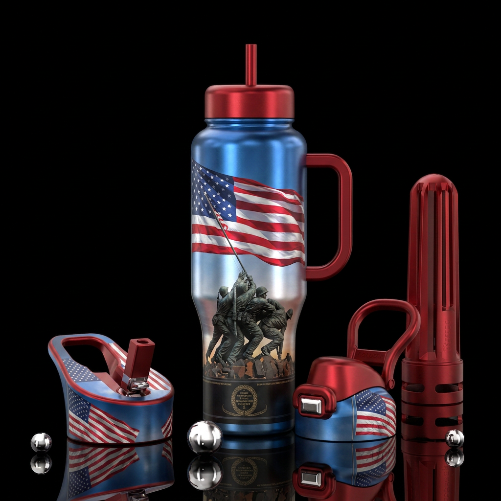 Unforgotten water bottle design