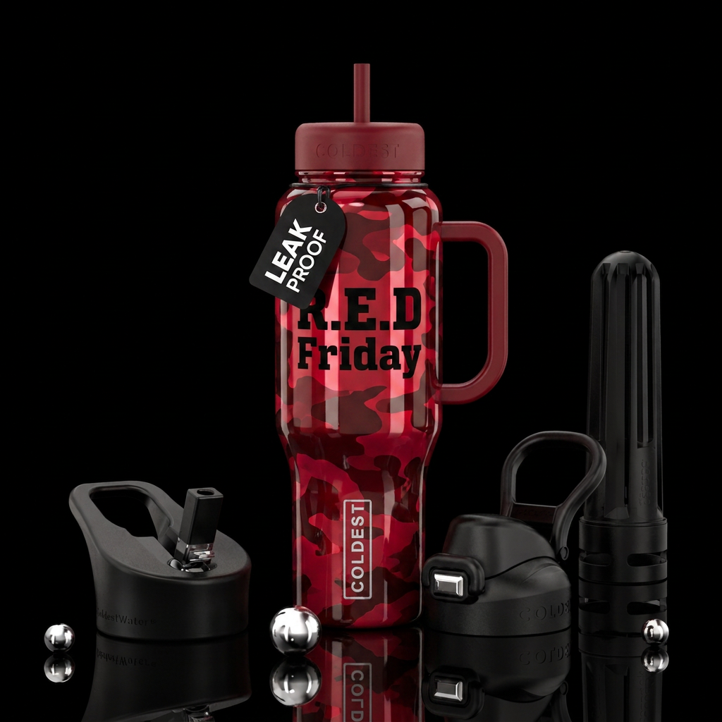 (R)emember(E)very(D)eployed water bottle design