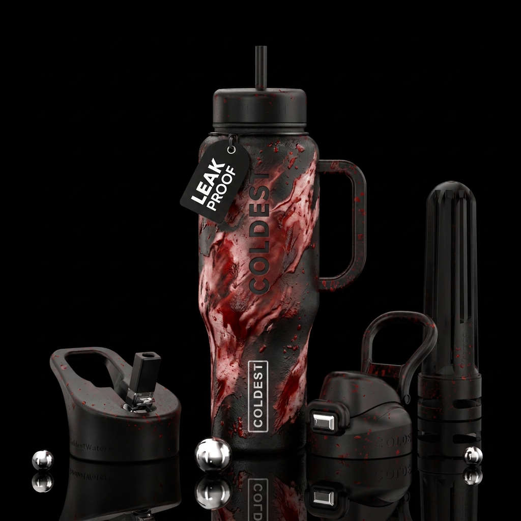 Cerberus water bottle design
