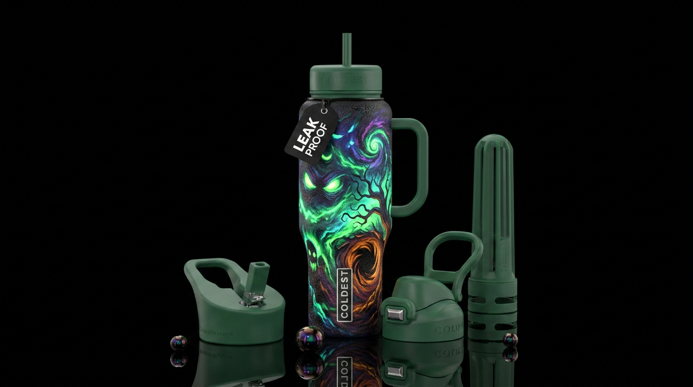 VORTEX water bottle design