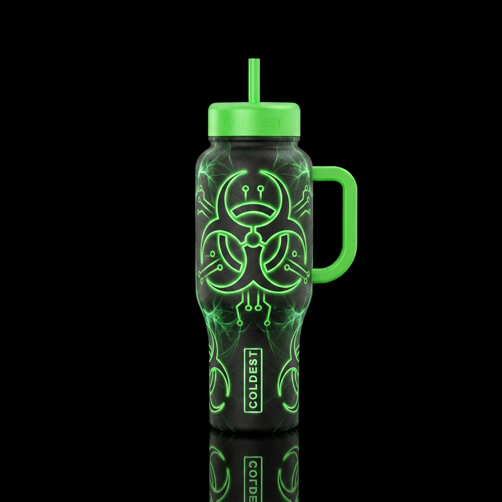 BioHazard Future water bottle design