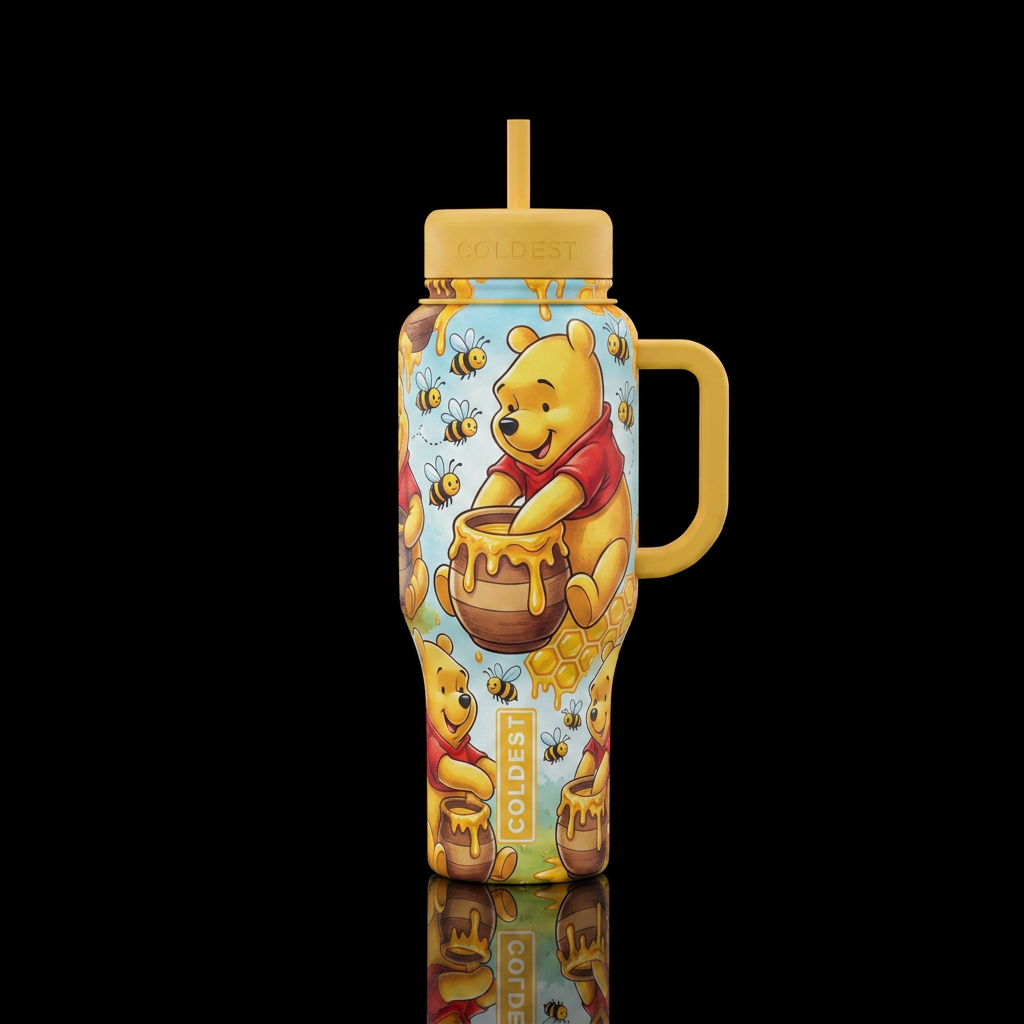 Raincloud water bottle design