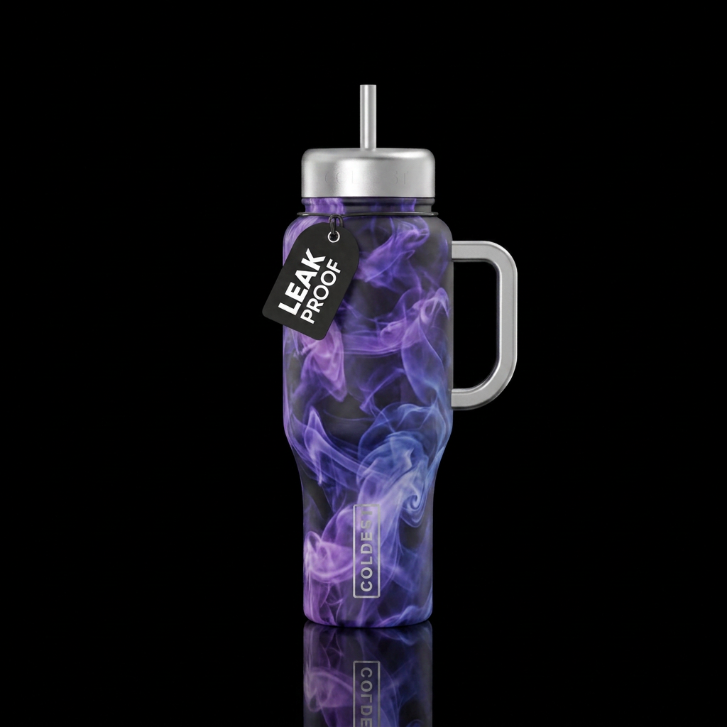 Purple Haze water bottle design
