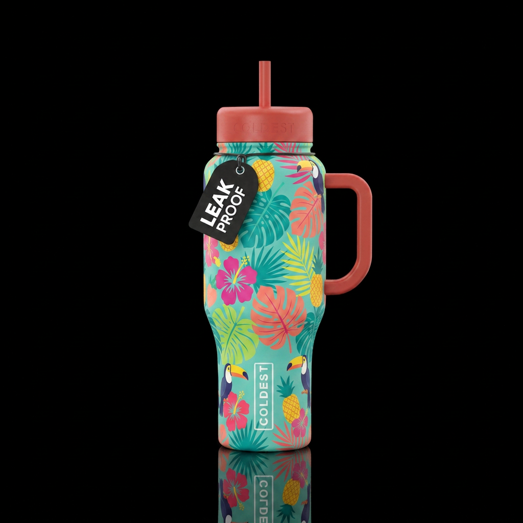 IslandVibe water bottle design