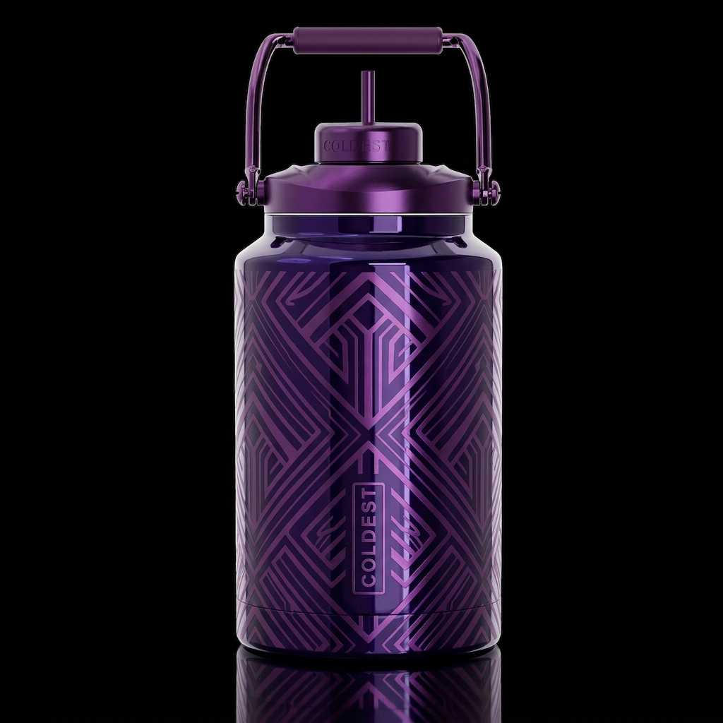 Royal water bottle design