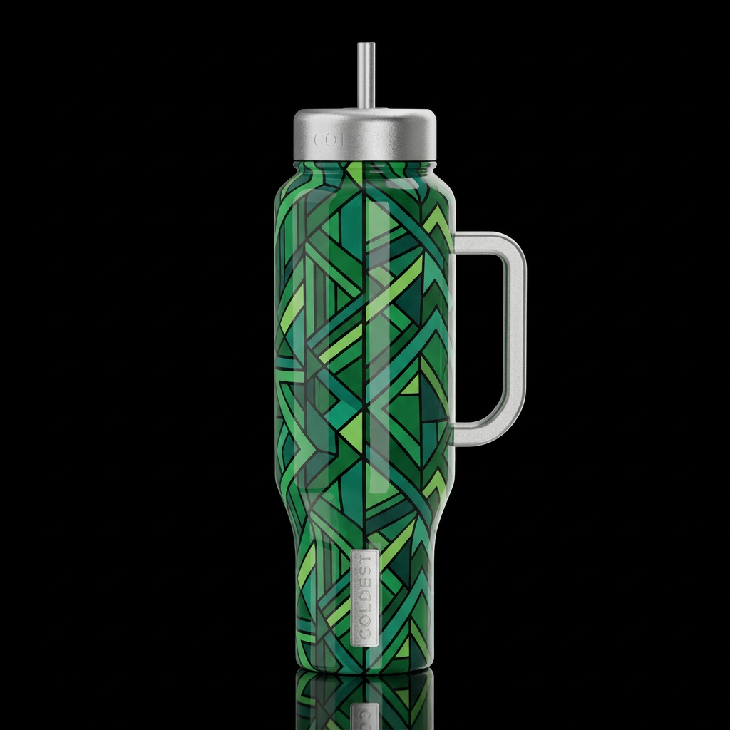 Jungle water bottle design