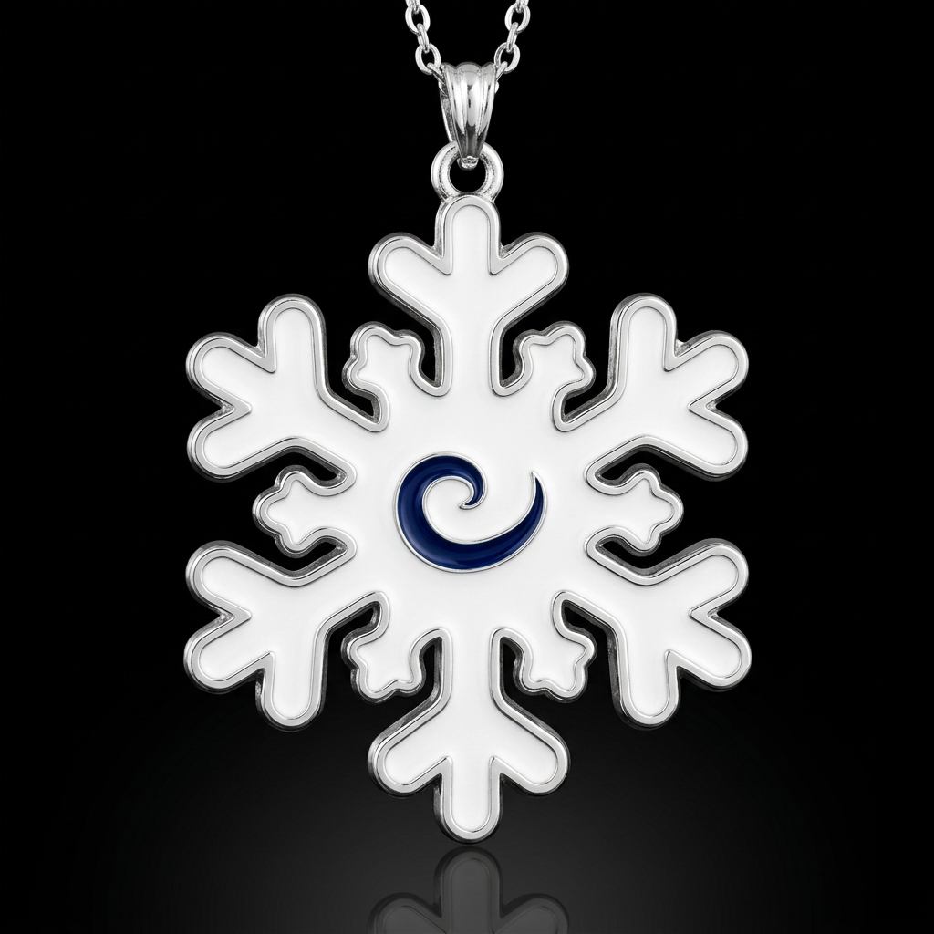 Snowstorm water bottle design