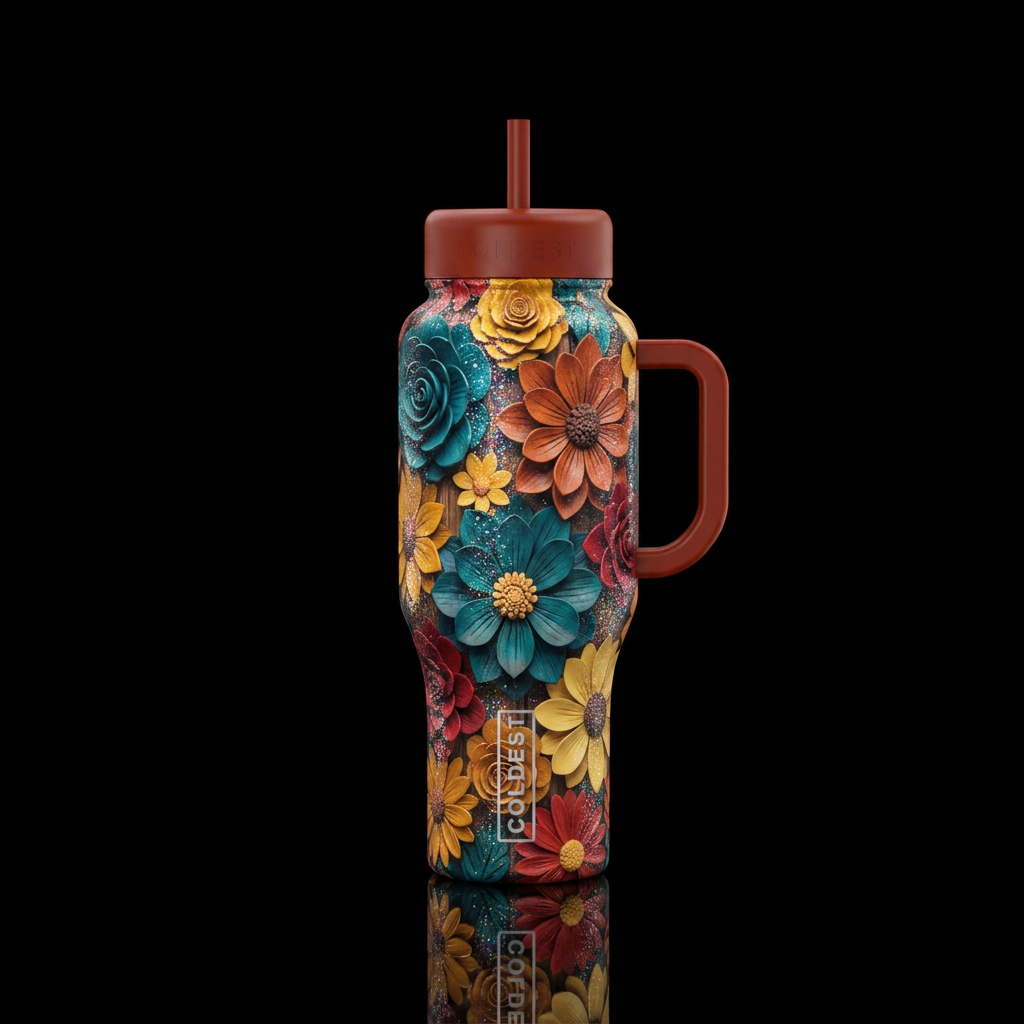 Fall of Colors water bottle design
