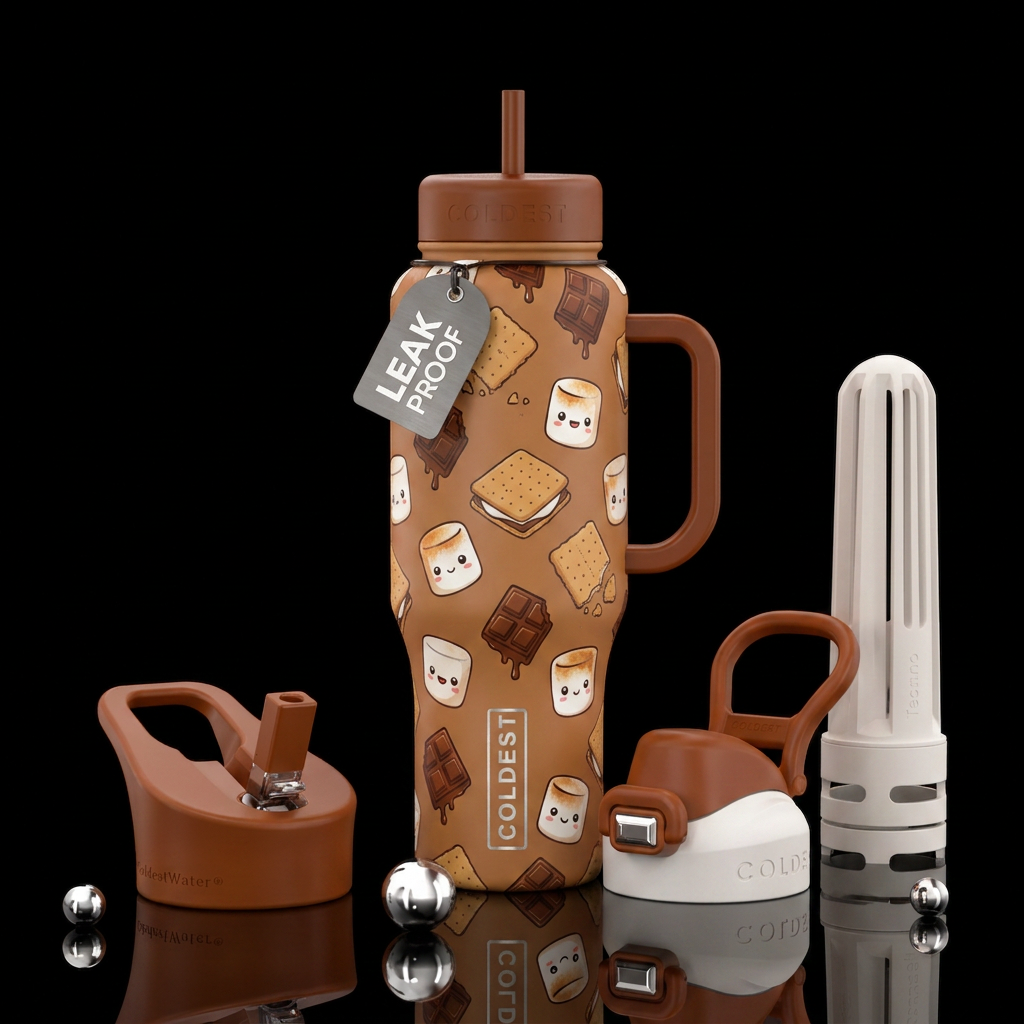 You want s’more? water bottle design