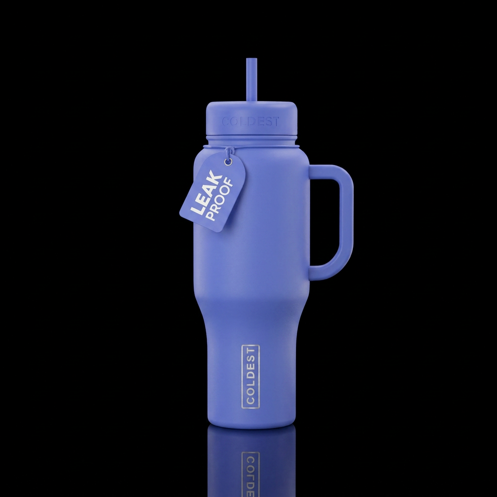 periwinkle water bottle design