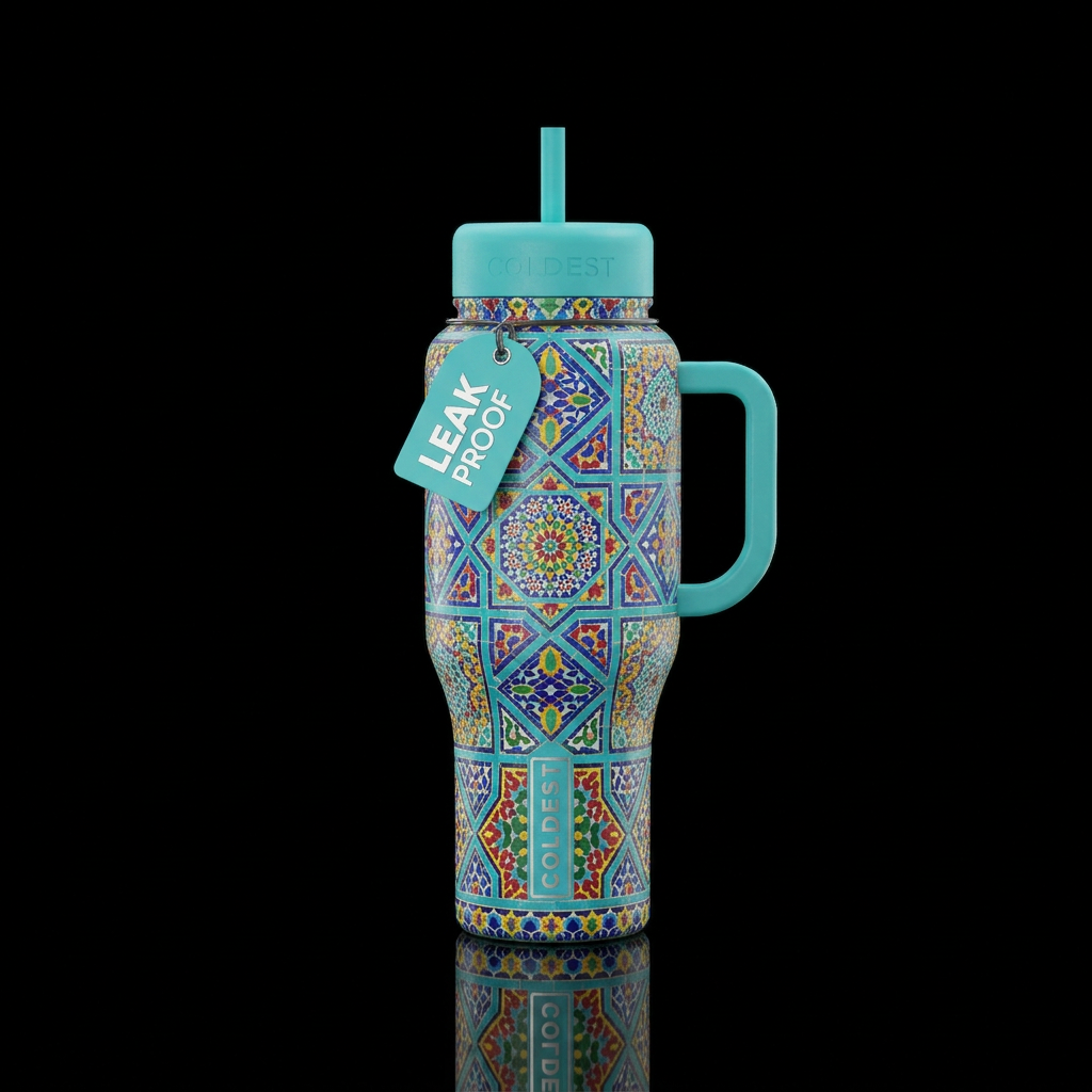 tilework water bottle design