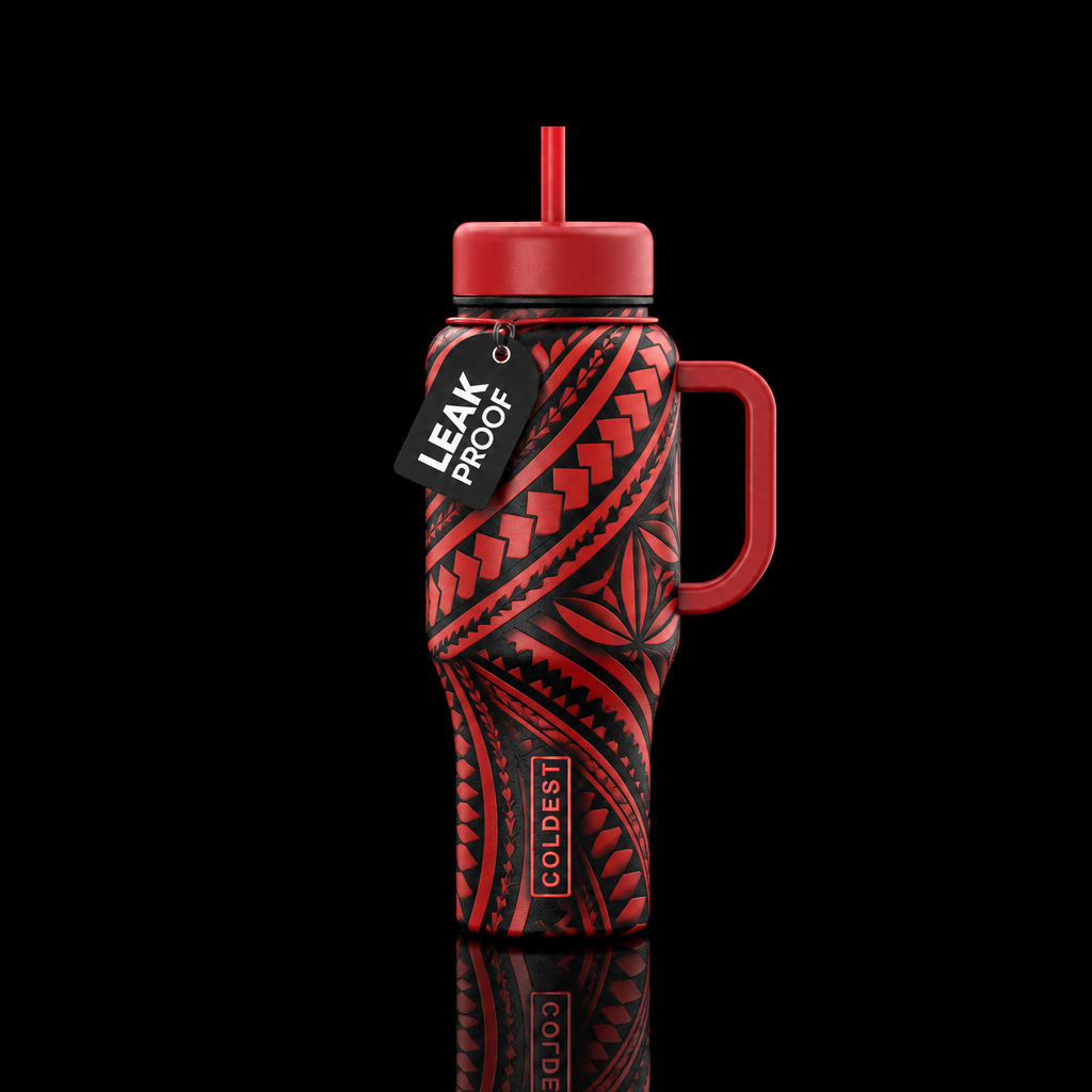 Samoan tattoo designs water bottle design