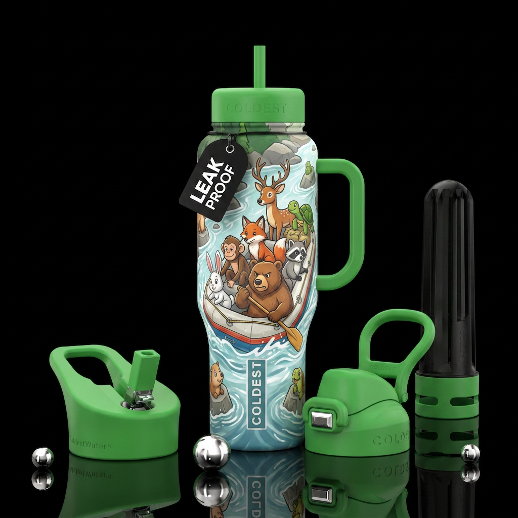 Hold on tight! water bottle design