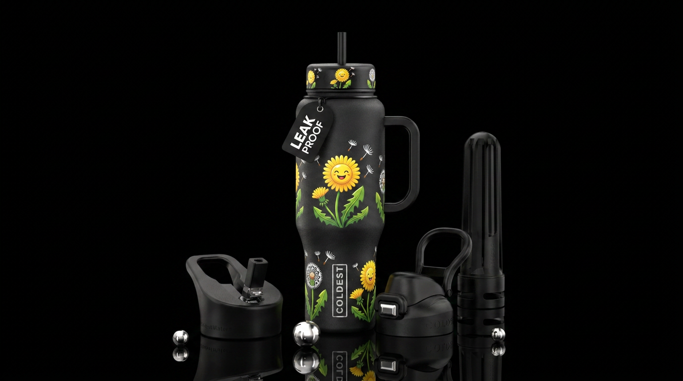 Just Dandy. water bottle design