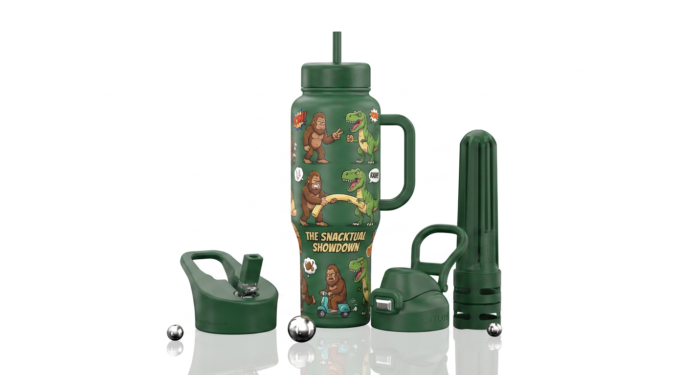 Showdown water bottle design