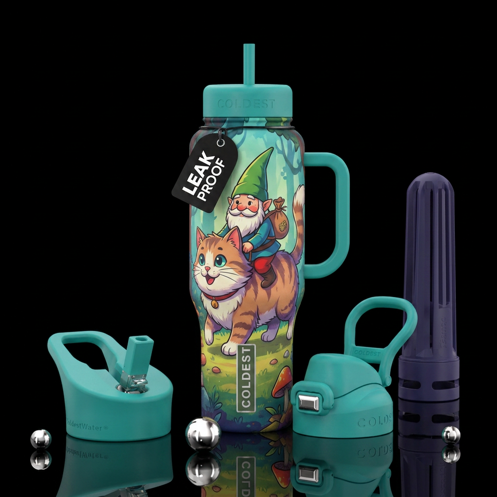 Giddy up water bottle design