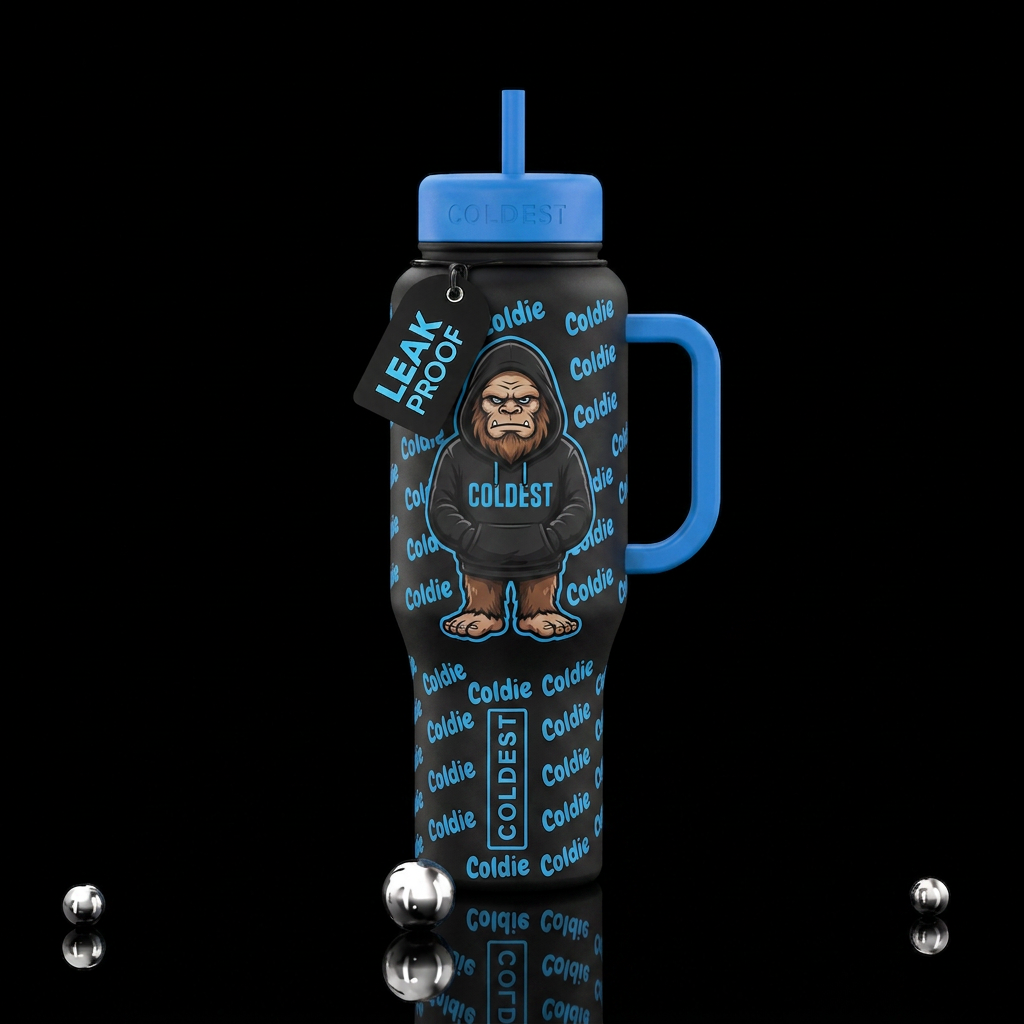 Coldie water bottle design