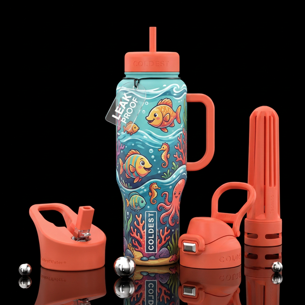 Fishys water bottle design