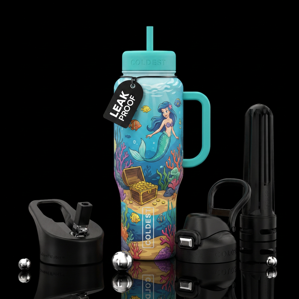treasure water bottle design