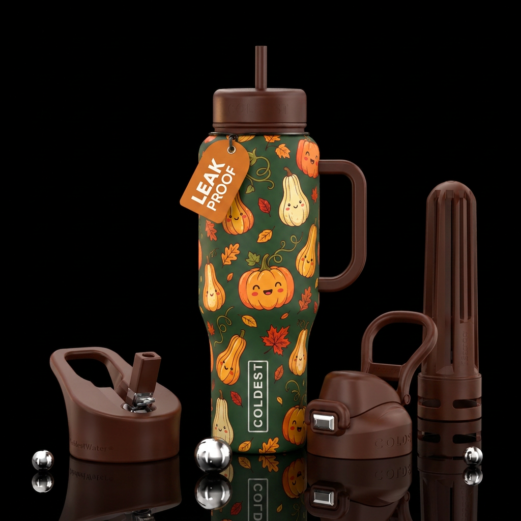 Fallish water bottle design