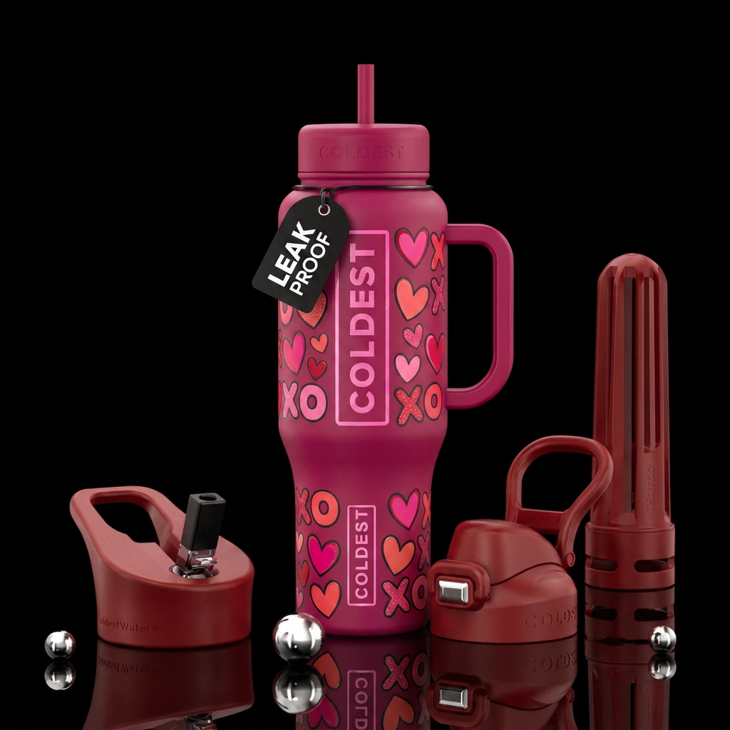 lovey water bottle design