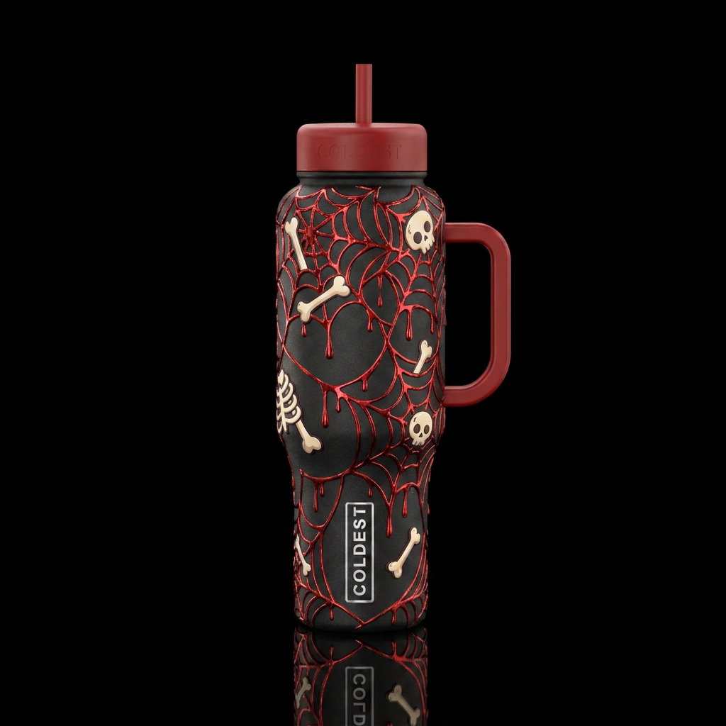 caught up water bottle design