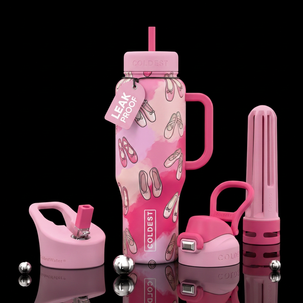 ballet water bottle design