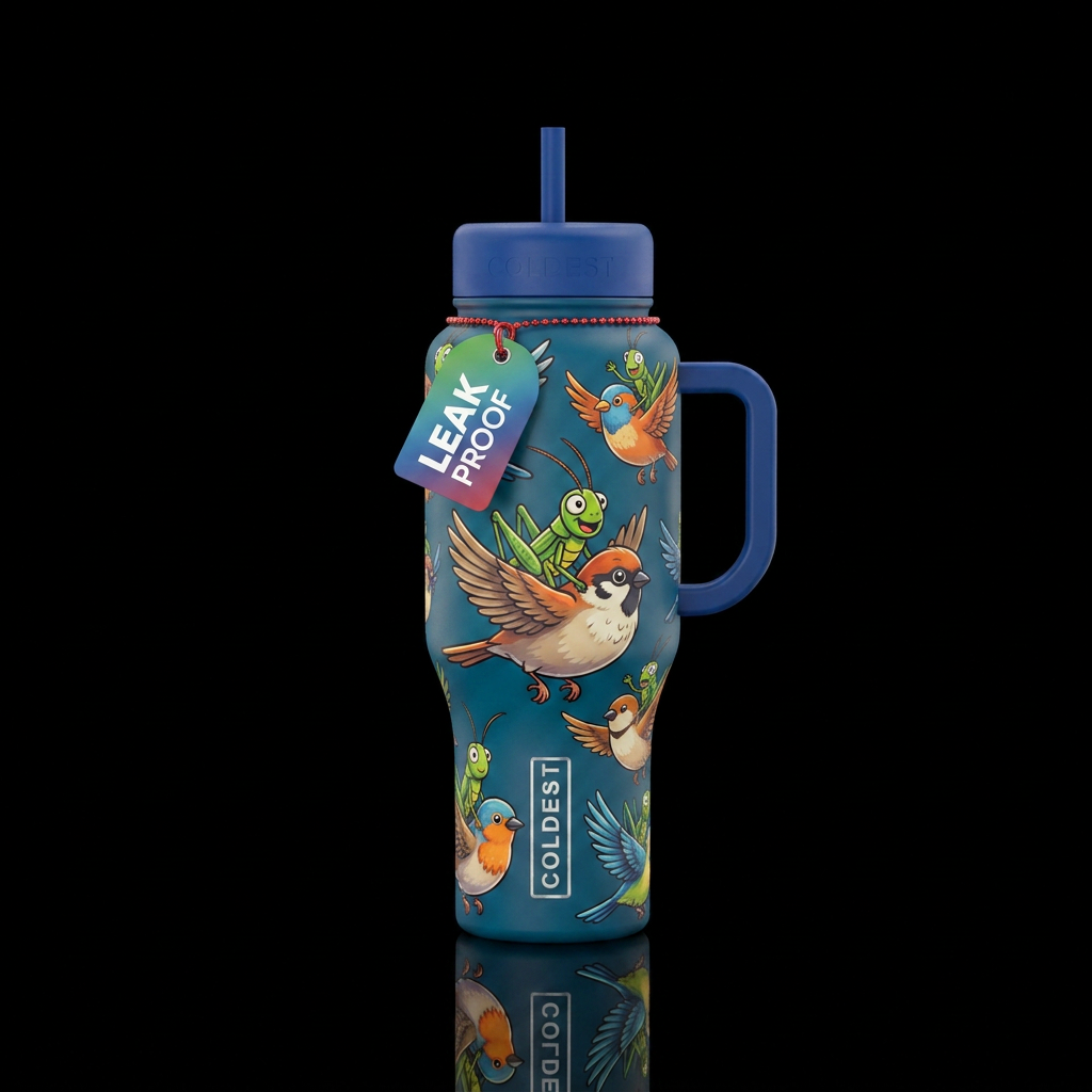 hop on water bottle design