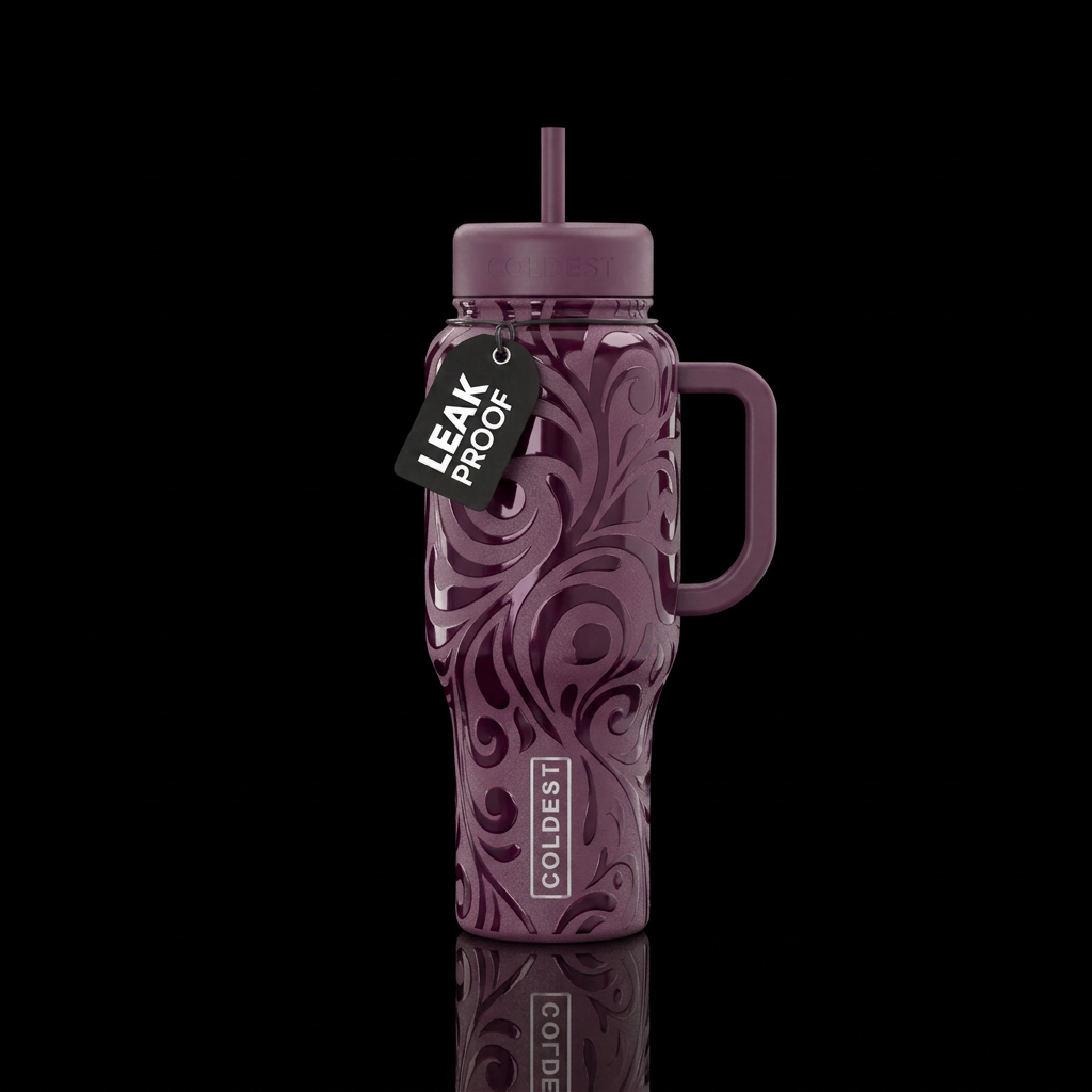 luna plum? water bottle design