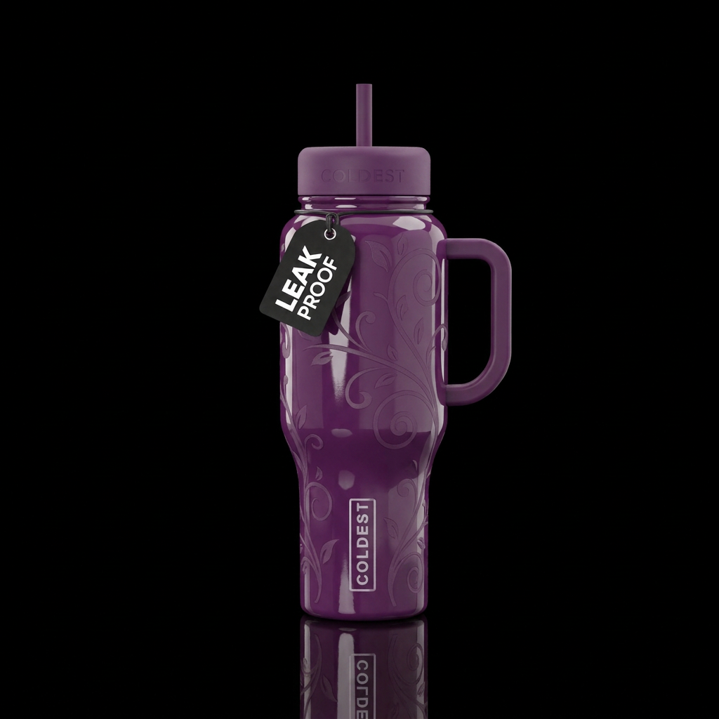 luna plum? water bottle design