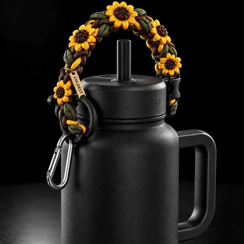 Golden Life water bottle design