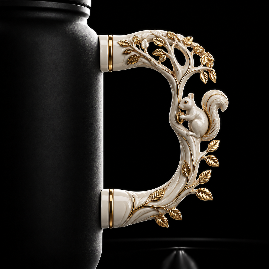 Golden Nitty water bottle design