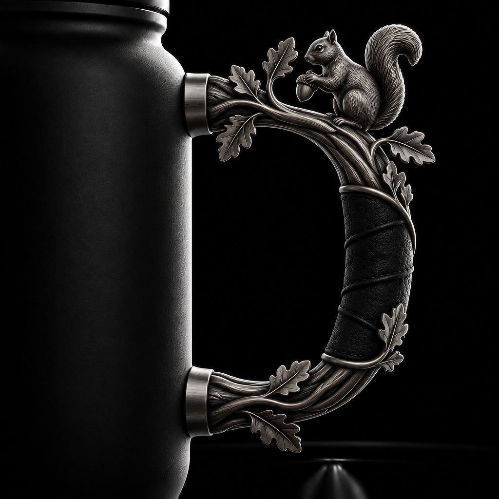 Nutty water bottle design