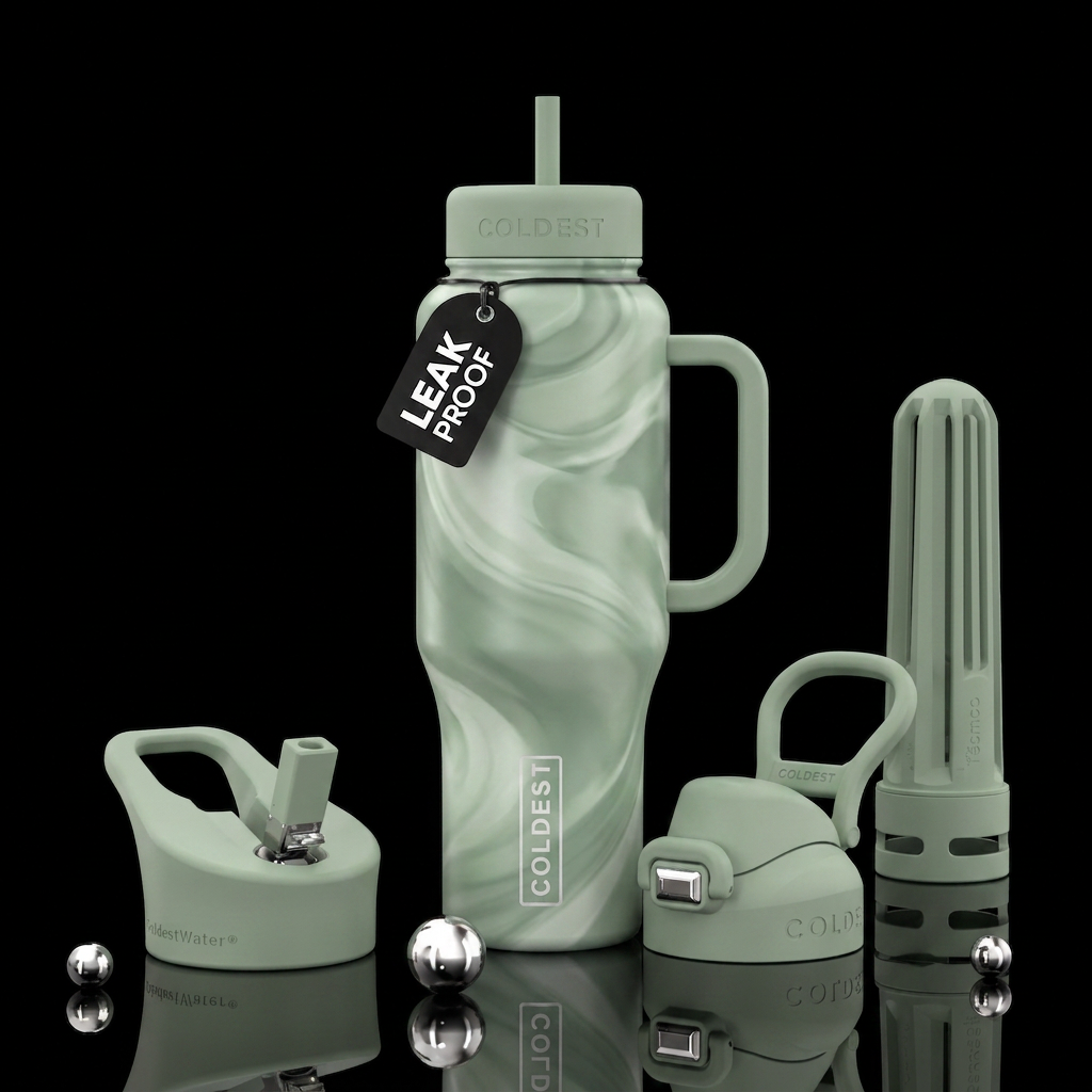Smokey Sage water bottle design