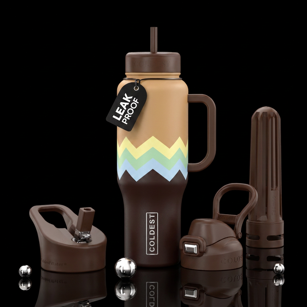 Mesa Weave water bottle design