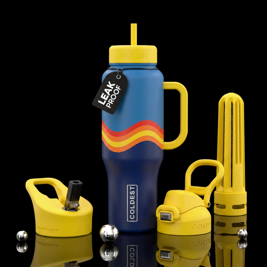 Sunset Groove Alt water bottle design