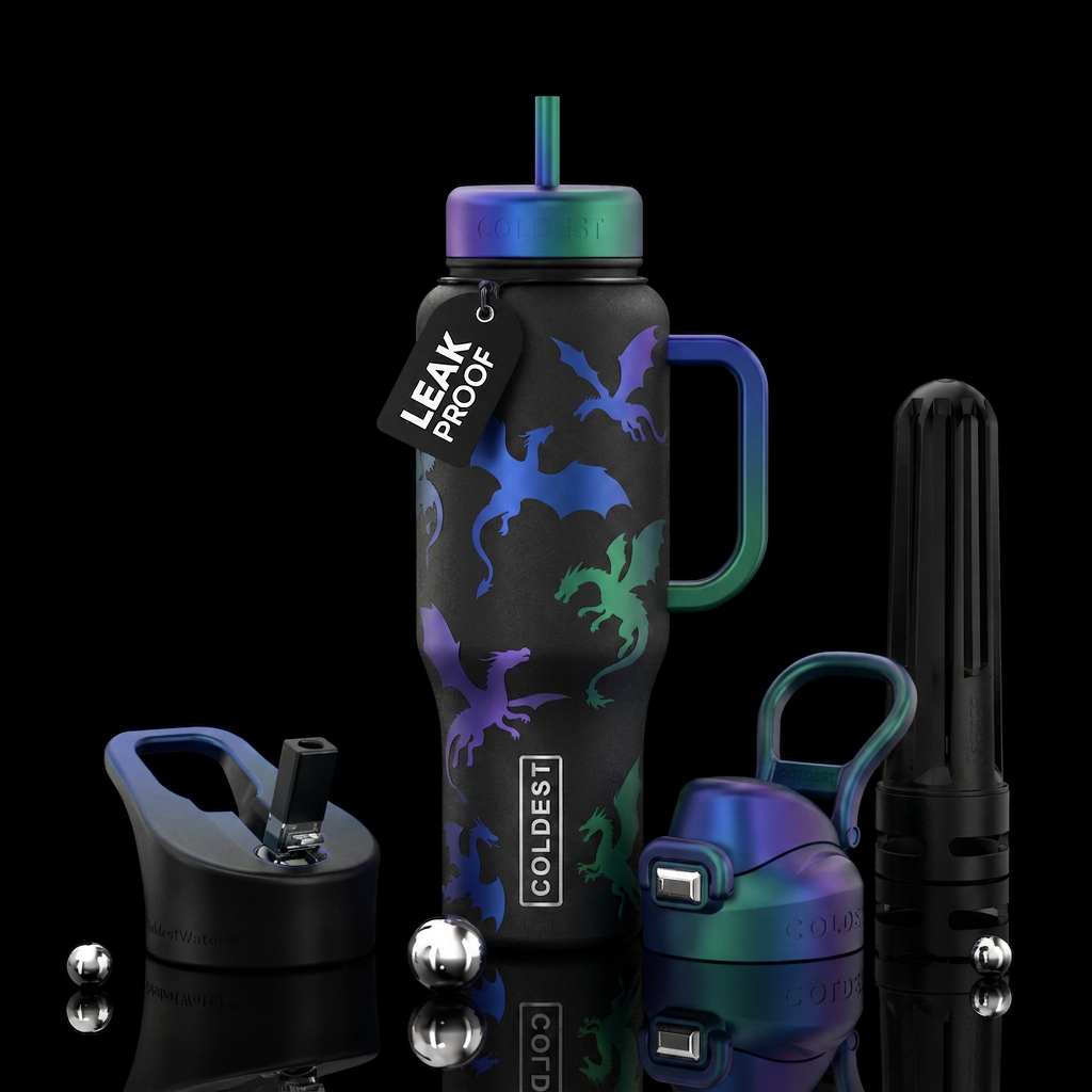 Dragon Skylight Alt water bottle design