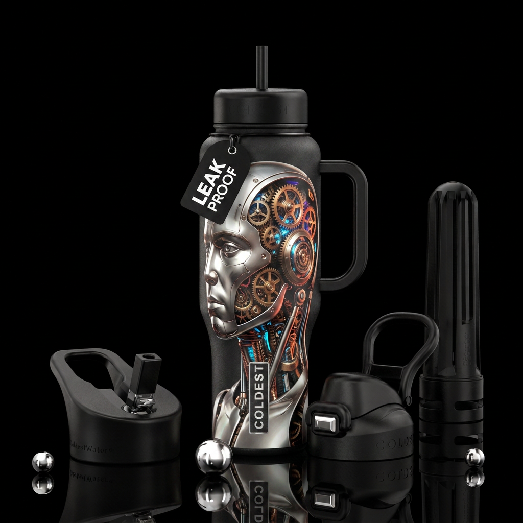 gearhead water bottle design