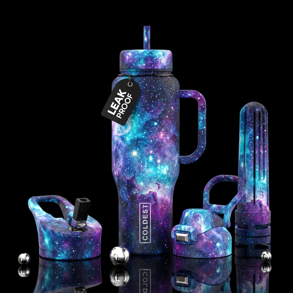 Galatic water bottle design