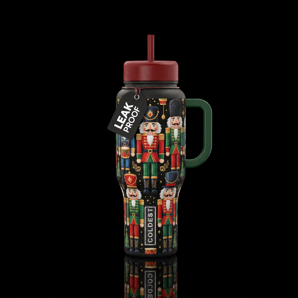 Nutcracker Dreams water bottle design
