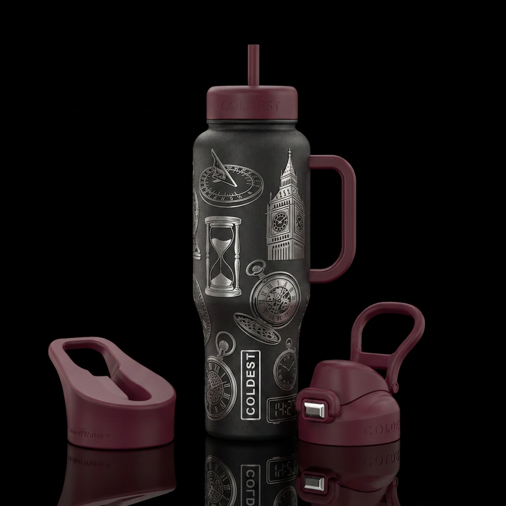 Time in a Bottle water bottle design