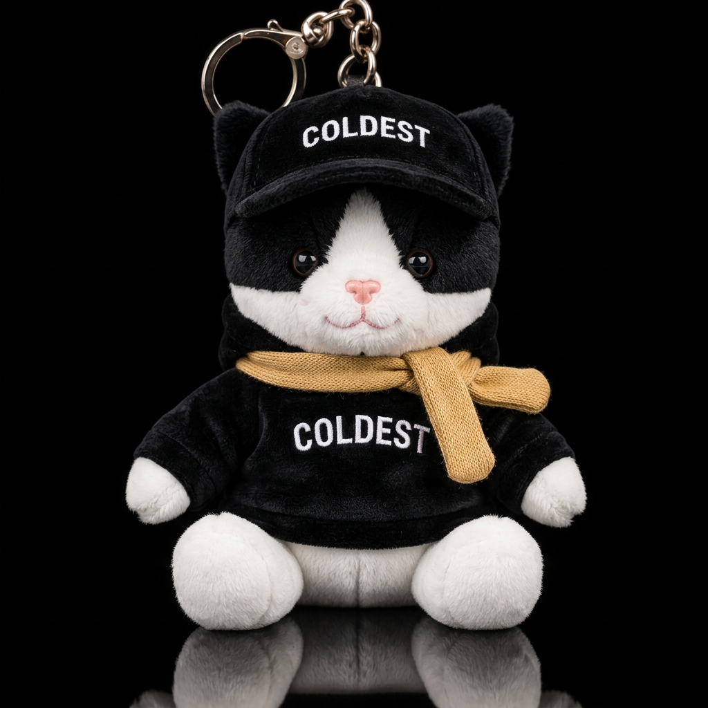 Otis the Cat water bottle design