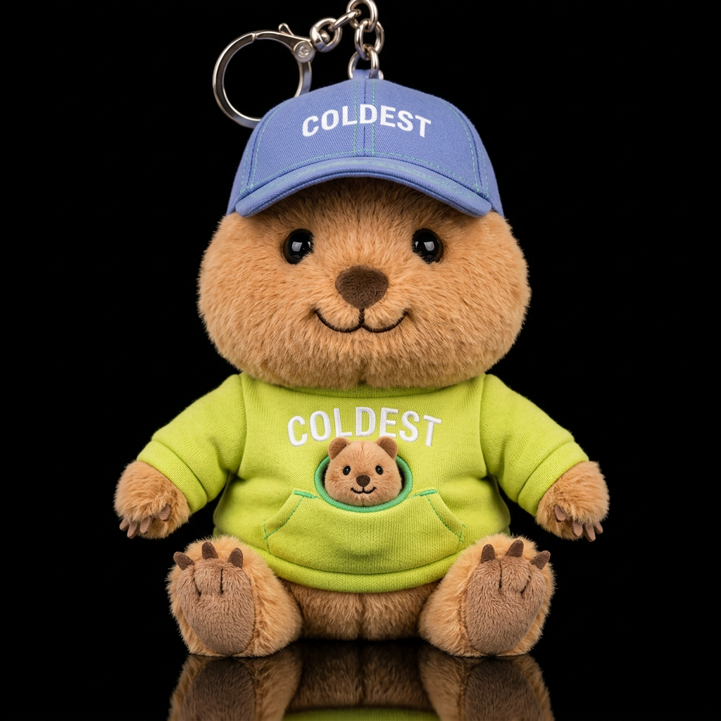 Quokka water bottle design