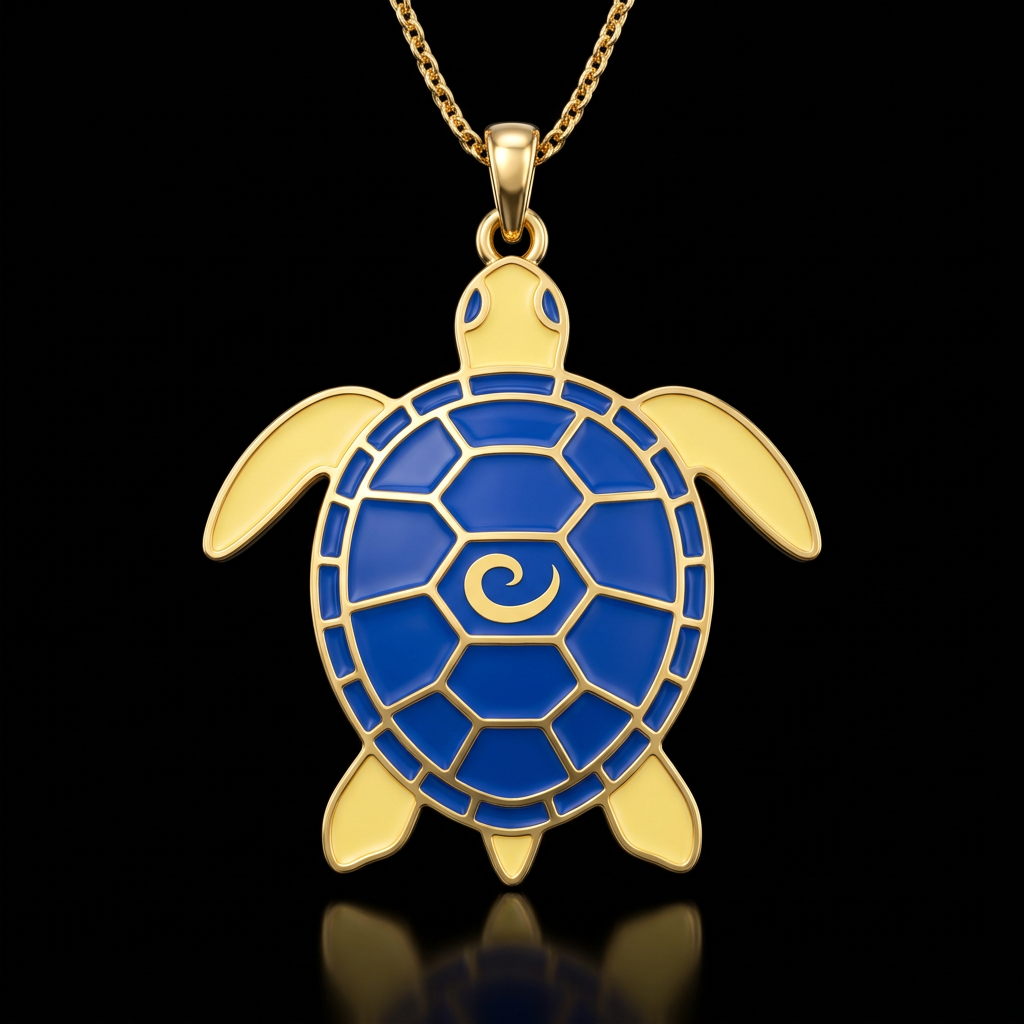 Sea Turtle water bottle design
