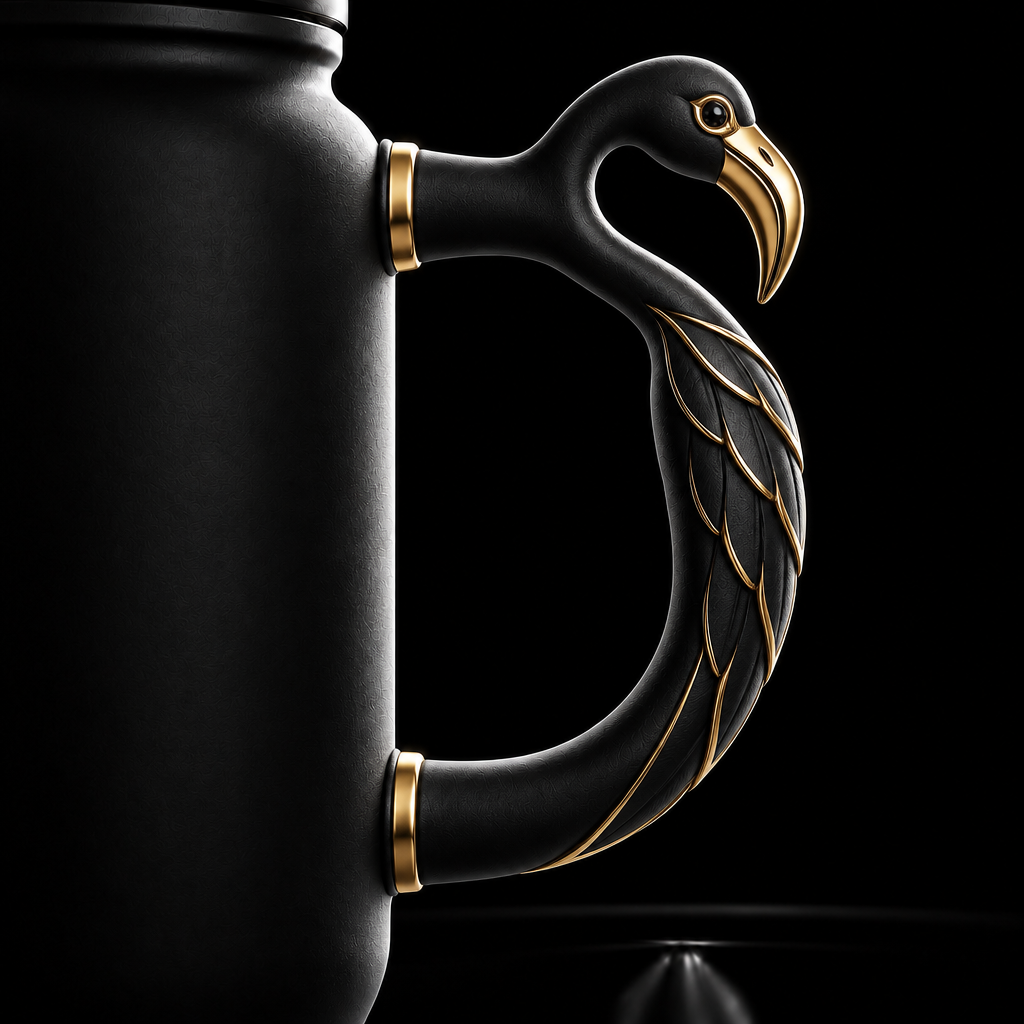 Flamingold water bottle design
