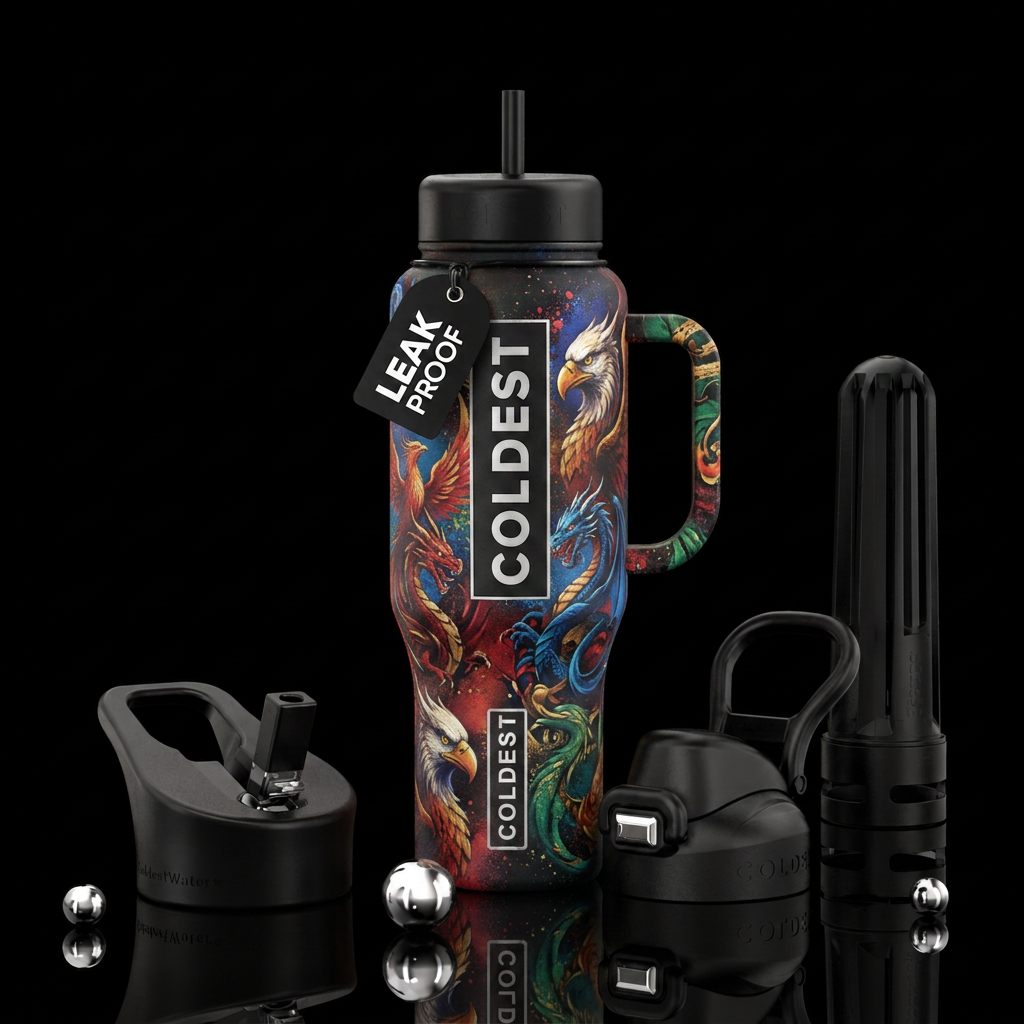 mythical, mythical, mythical, mythical, spray pain... water bottle design