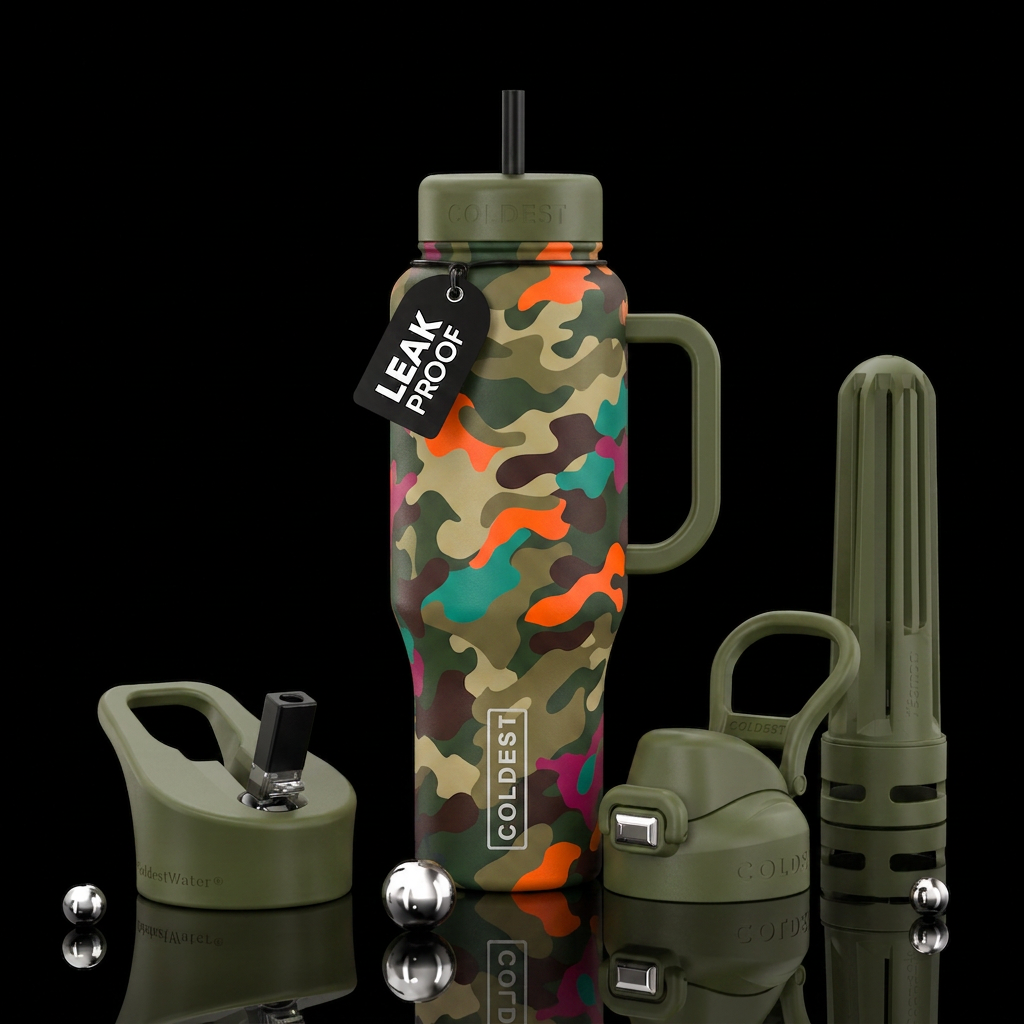 Military water bottle design
