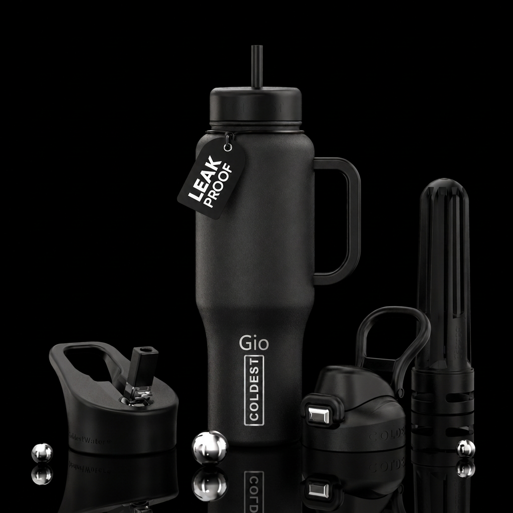 Gio water bottle design